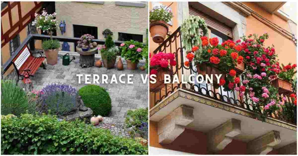 terrace vs balcony