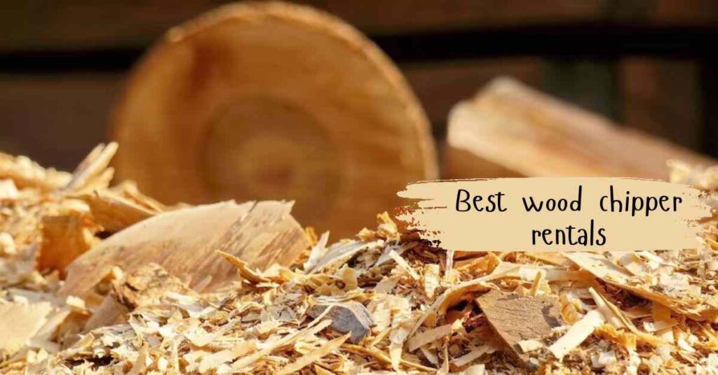 Best wood chipper rentals